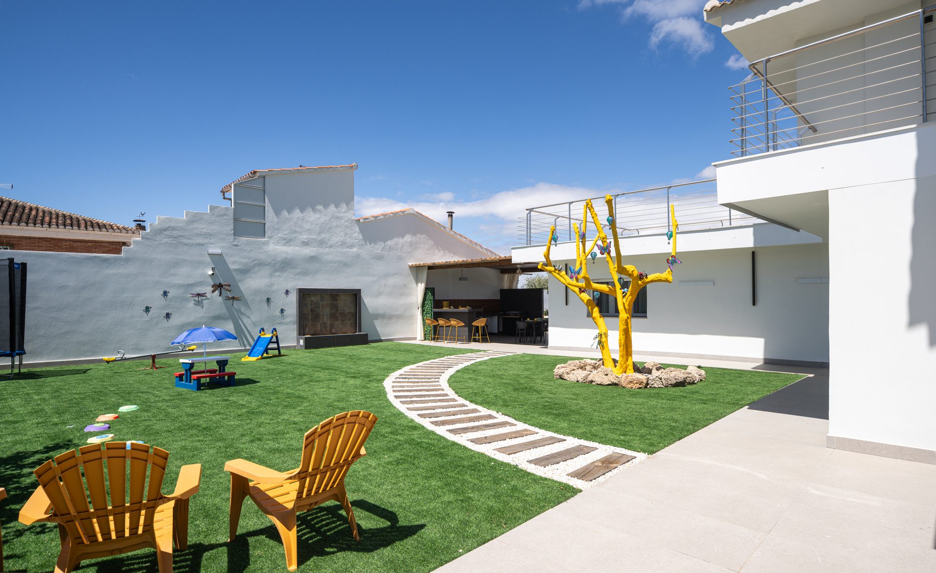 Villa exterior